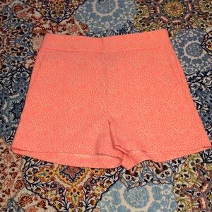 EXPEESS women’s shorts, coral cheetah print